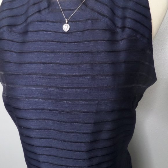 Banana Republic Blue Dress Size 2 - Picture 9 of 12